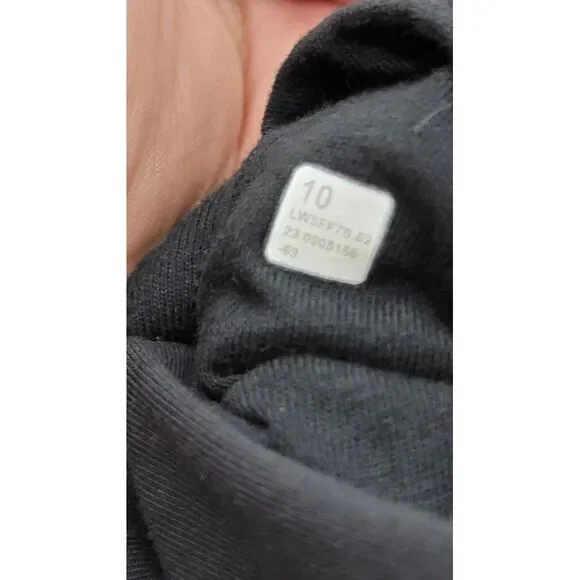 Lululemon French Terry High Rise Pant‎ Wide Leg Women's Size 10 New W Tags